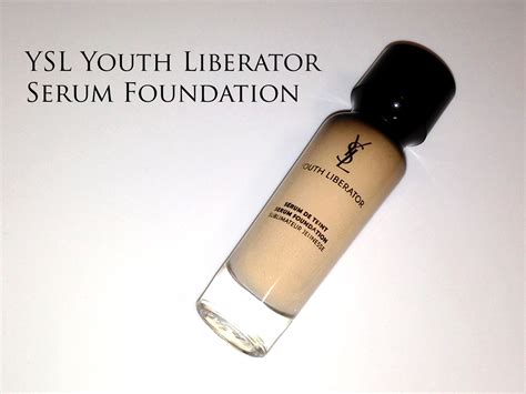 ysl youth liberator foundation|youth liberator serum foundation.